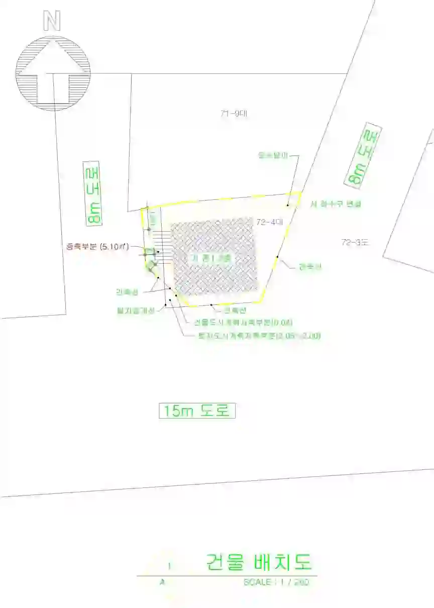 남성동 72-4 배치도 이미지